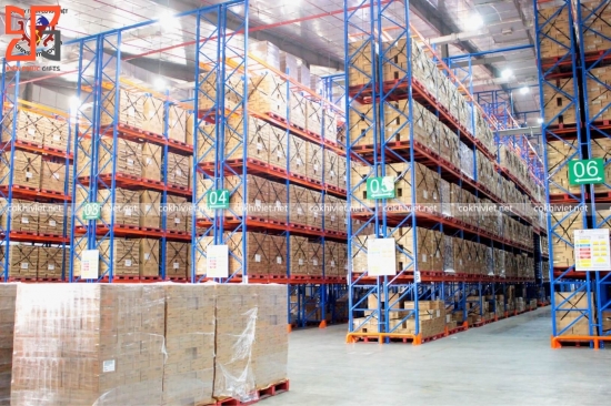 Kệ kho công nghiệp - Kệ kho chuyên chứa hàng tải trọng nặng